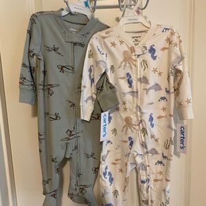 Carters Boys Sleep & Play Suits